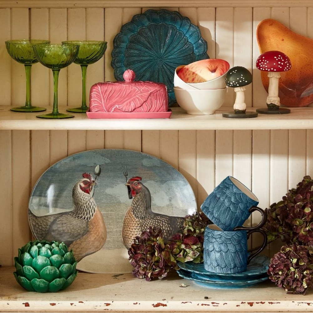 John Derian Mushroom Fungi 5PC Decorative Figurines NWT - Picture 12 of 12